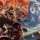 Wraparound cover art for Captain America #1